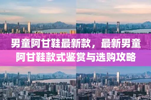 男童阿甘鞋最新款，最新男童阿甘鞋款式鑒賞與選購(gòu)攻略