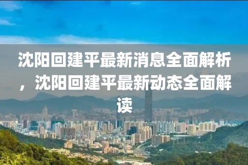沈陽回建平最新消息全面解析，沈陽回建平最新動態全面解讀