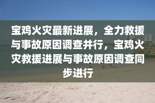 寶雞火災最新進展，全力救援與事故原因調(diào)查并行，寶雞火災救援進展與事故原因調(diào)查同步進行