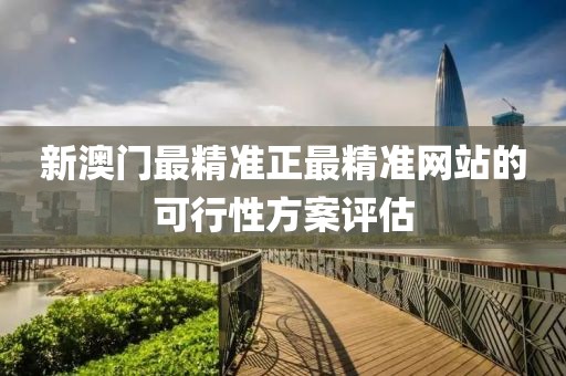 新澳門最精準正最精準網站的可行性方案評估