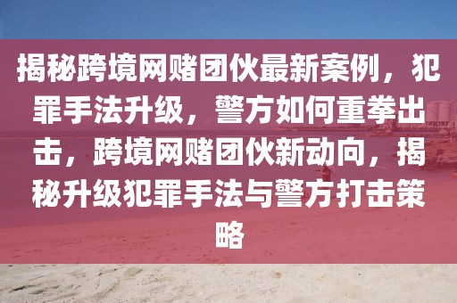 揭秘跨境網(wǎng)賭團(tuán)伙最新案例，犯罪手法升級，警方如何重拳出擊，跨境網(wǎng)賭團(tuán)伙新動(dòng)向，揭秘升級犯罪手法與警方打擊策略