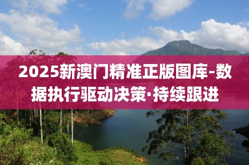 2025新澳門精準正版圖庫-數據執行驅動決策·持續跟進