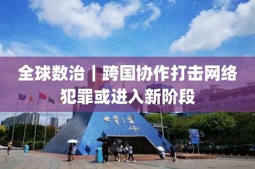 全球數治｜跨國協(xié)作打擊網絡犯罪或進入新階段