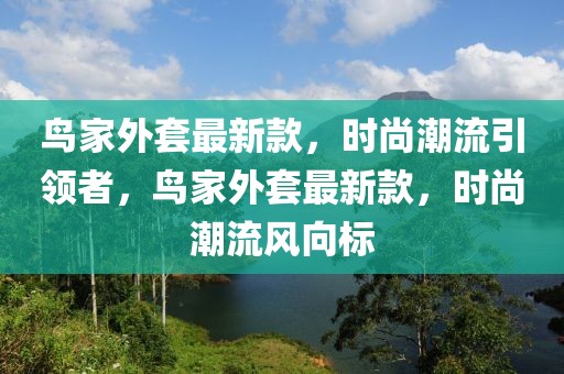 鳥家外套最新款，時尚潮流引領者，鳥家外套最新款，時尚潮流風向標