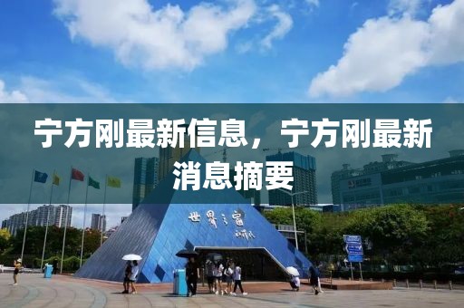 寧方剛最新信息，寧方剛最新消息摘要