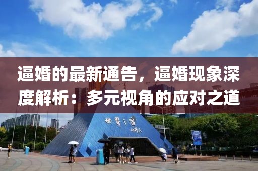逼婚的最新通告，逼婚現象深度解析：多元視角的應對之道