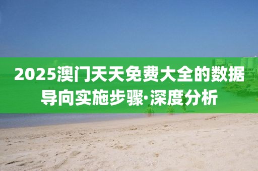 2025澳門天天免費大全的數據導向實施步驟·深度分析