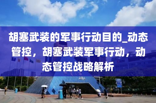 胡塞武裝的軍事行動目的_動態(tài)管控，胡塞武裝軍事行動，動態(tài)管控戰(zhàn)略解析