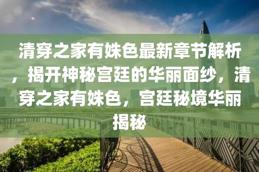 清穿之家有姝色最新章節(jié)解析，揭開神秘宮廷的華麗面紗，清穿之家有姝色，宮廷秘境華麗揭秘