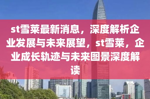 st雪萊最新消息，深度解析企業發展與未來展望，st雪萊，企業成長軌跡與未來圖景深度解讀