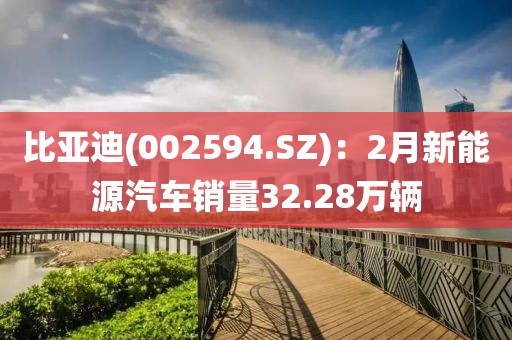比亞迪(002594.SZ)：2月新能源汽車銷量32.28萬輛