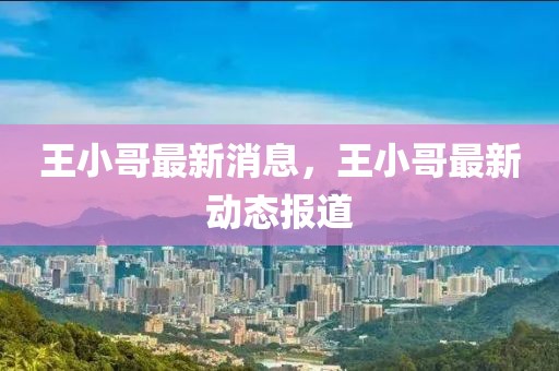 王小哥最新消息，王小哥最新動(dòng)態(tài)報(bào)道