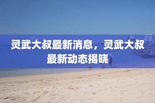 靈武大叔最新消息，靈武大叔最新動態揭曉