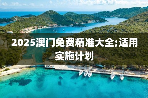 2025澳門免費精準大全;適用實施計劃