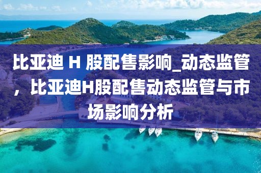 比亞迪 H 股配售影響_動態(tài)監(jiān)管，比亞迪H股配售動態(tài)監(jiān)管與市場影響分析