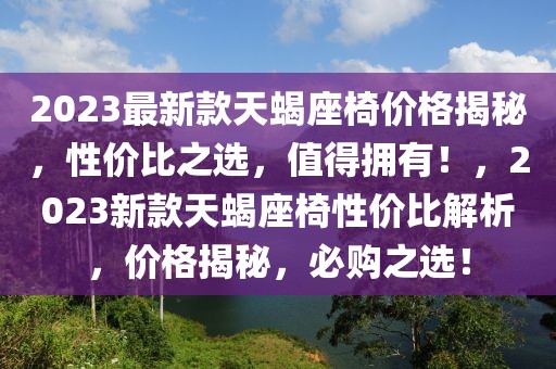 2023最新款天蝎座椅價格揭秘，性價比之選，值得擁有！，2023新款天蝎座椅性價比解析，價格揭秘，必購之選！