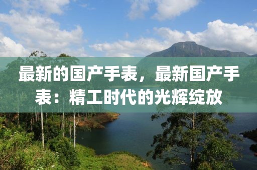 最新的國(guó)產(chǎn)手表，最新國(guó)產(chǎn)手表：精工時(shí)代的光輝綻放
