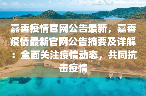 嘉善疫情官網公告最新，嘉善疫情最新官網公告摘要及詳解：全面關注疫情動態，共同抗擊疫情