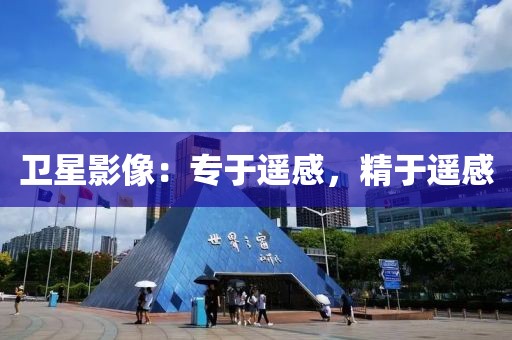 衛(wèi)星影像：專于遙感，精于遙感