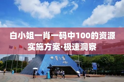 白小姐一肖一碼中100的資源實(shí)施方案·極速洞察