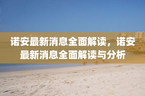 諾安最新消息全面解讀，諾安最新消息全面解讀與分析