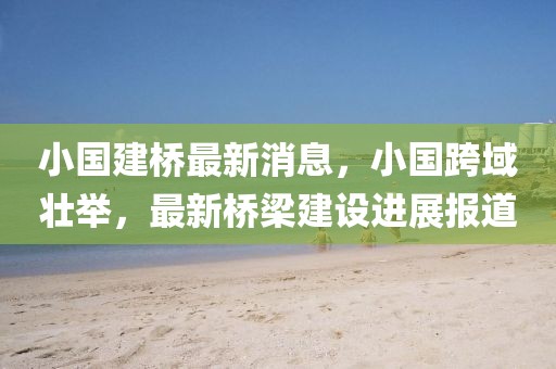小國建橋最新消息，小國跨域壯舉，最新橋梁建設(shè)進(jìn)展報道