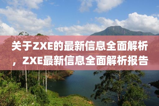 關(guān)于ZXE的最新信息全面解析，ZXE最新信息全面解析報(bào)告