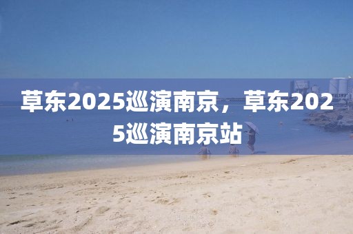 草東2025巡演南京，草東2025巡演南京站