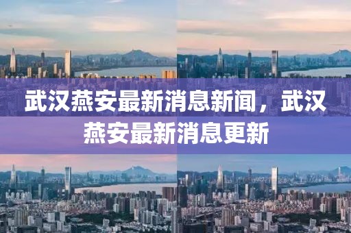 武漢燕安最新消息新聞，武漢燕安最新消息更新