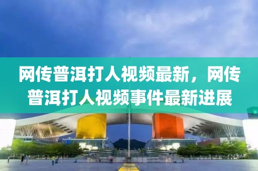 網傳普洱打人視頻最新，網傳普洱打人視頻事件最新進展