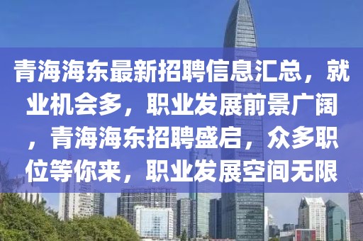 青海海東最新招聘信息匯總，就業機會多，職業發展前景廣闊，青海海東招聘盛啟，眾多職位等你來，職業發展空間無限