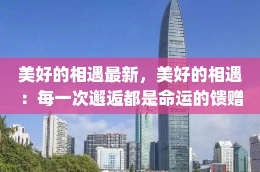 美好的相遇最新，美好的相遇：每一次邂逅都是命運(yùn)的饋贈(zèng)