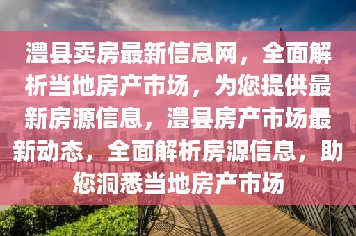澧縣賣房最新信息網，全面解析當地房產市場，為您提供最新房源信息，澧縣房產市場最新動態，全面解析房源信息，助您洞悉當地房產市場