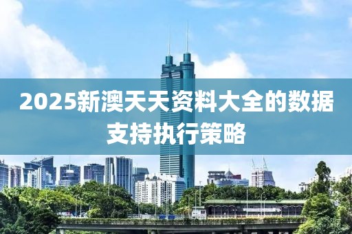2025新澳天天資料大全的數據支持執行策略